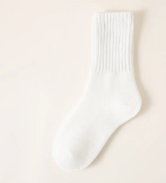 Calcetines térmicos para mujer, de felpa gruesa con forro polar, cómodos y cálidos para otoño e invierno