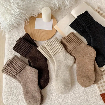 6 Pair Pack – Woman Winter Socks (Choose Your Colors)